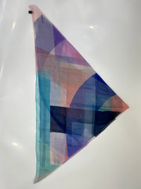 18S Geometric Multicolour Scarf