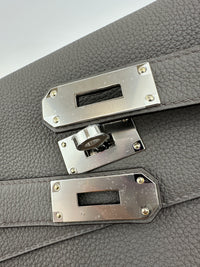 Kelly Messenger PM Gris Etain Togo PHW (Cash Price in Description)