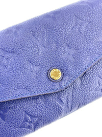 Celeste Monogram Empreinte Leather Curieus Wallet