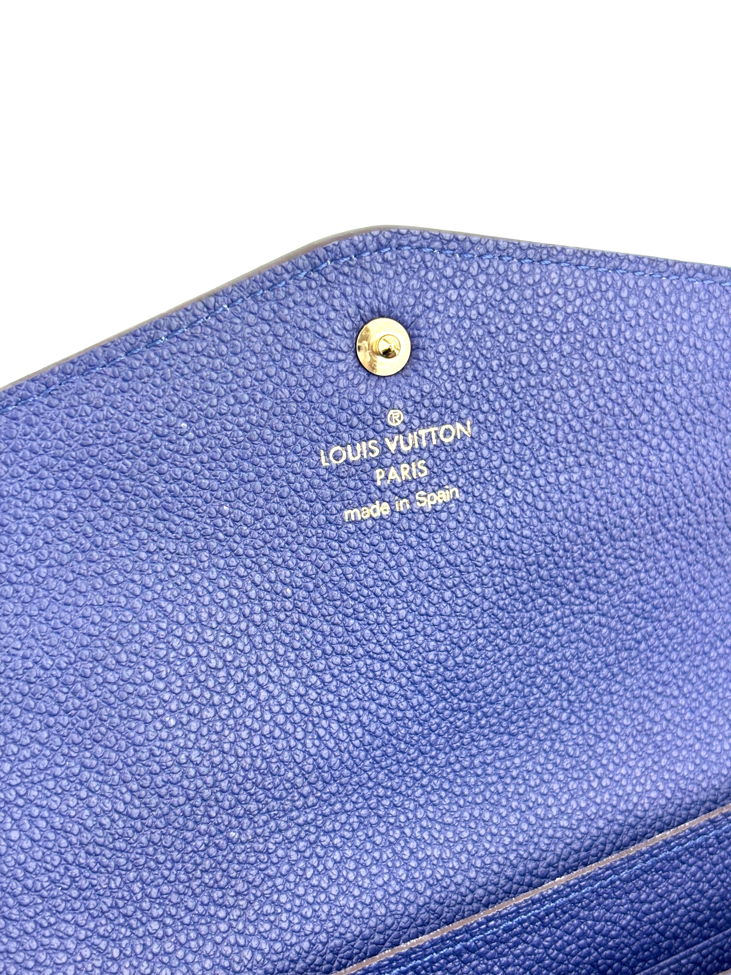Celeste Monogram Empreinte Leather Curieus Wallet