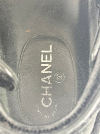 21C Dad Sandals in Black Fabric - Size 39