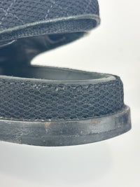 21C Dad Sandals in Black Fabric - Size 39