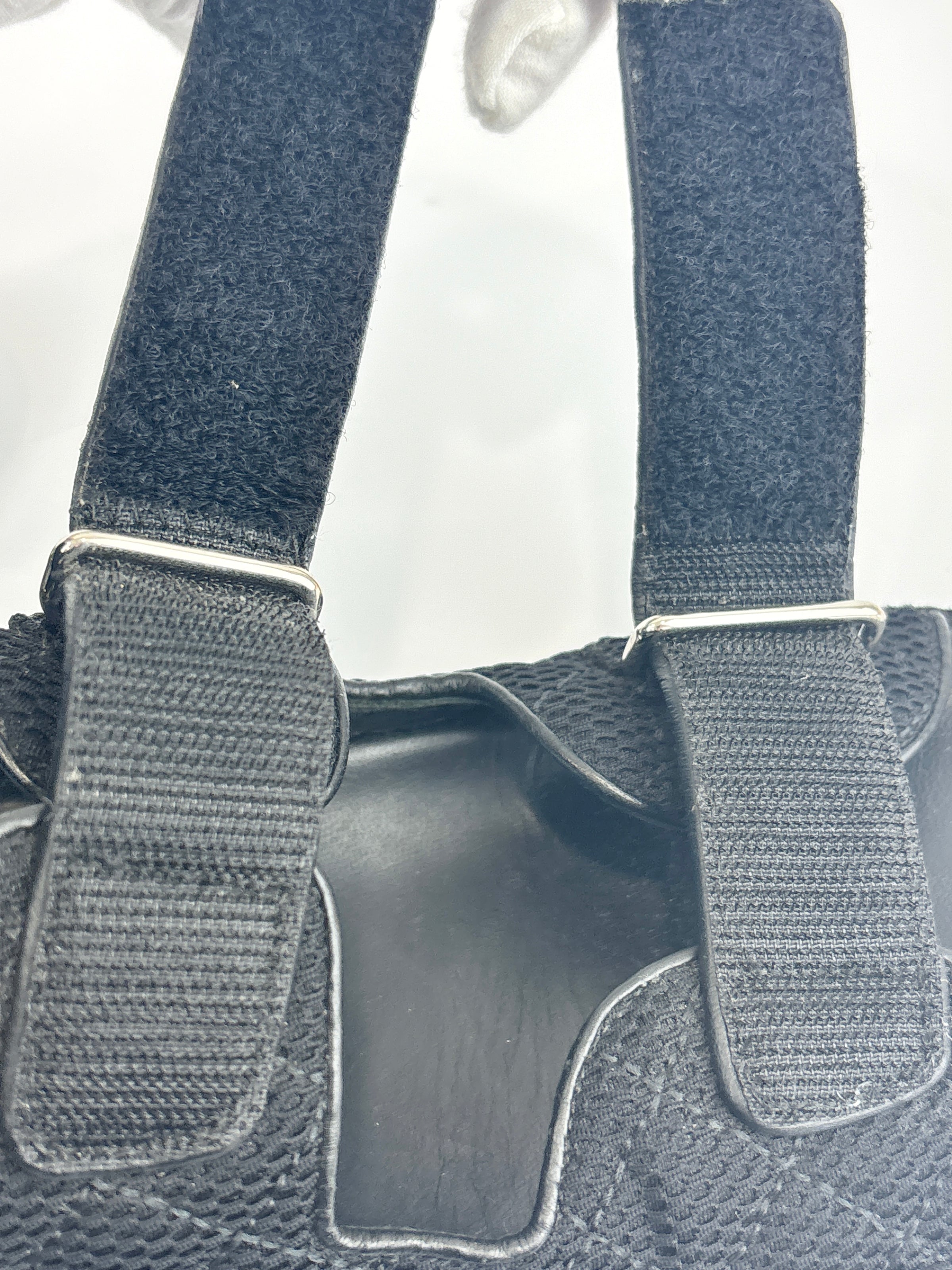 21C Dad Sandals in Black Fabric - Size 39