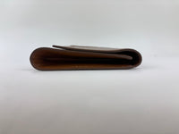 Patent Leather Large Belle Du Jour Clutch in Toffee Brown