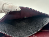 Medium Classic Double Flap Black Caviar SHW