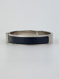 Clic HH Bracelet in Noir Mat PHW
