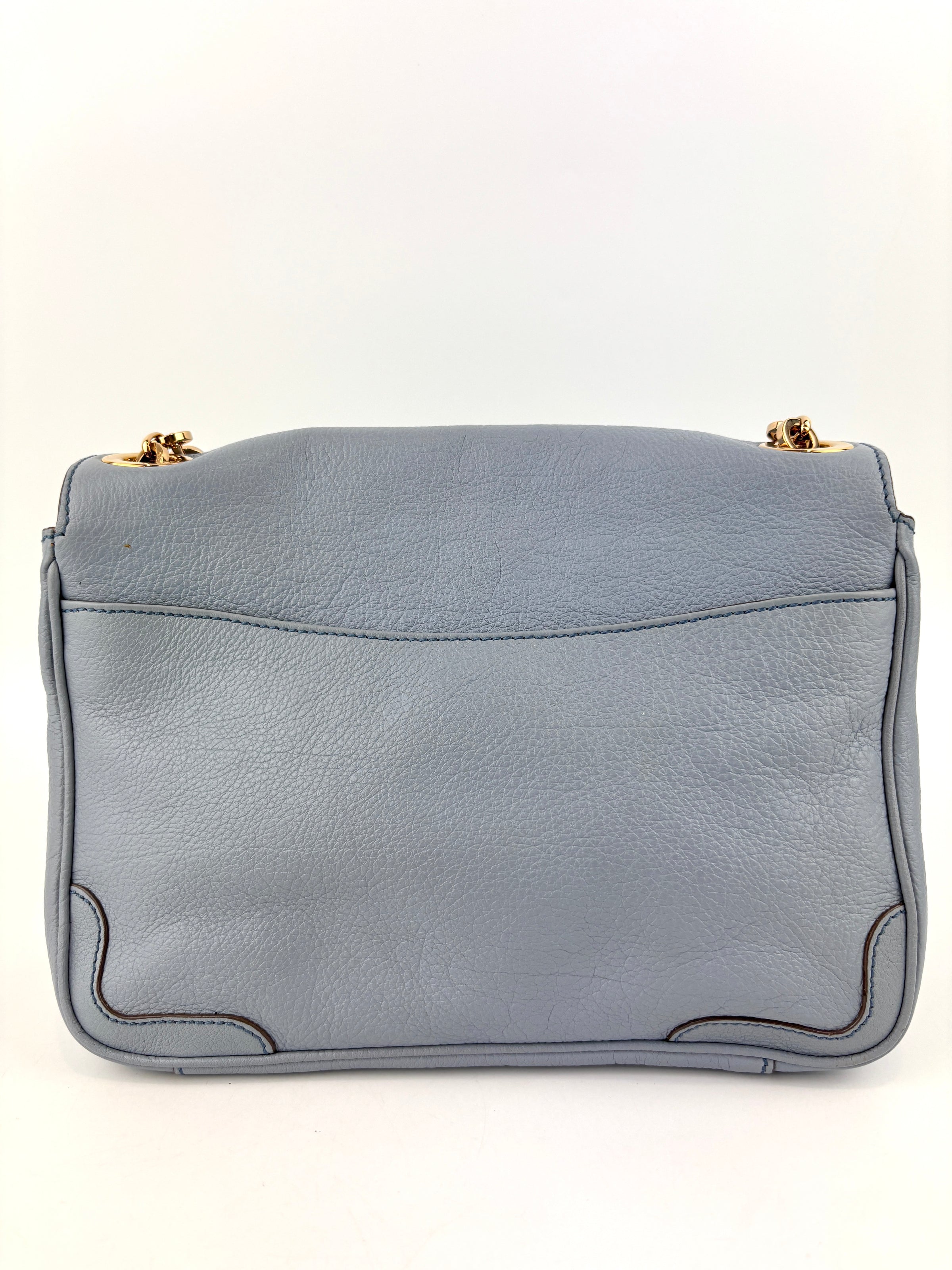 21B923 Bluette Branca Shoulder Bag