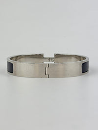 Clic HH Bracelet in Noir Mat PHW