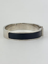 Clic HH Bracelet in Noir Mat PHW