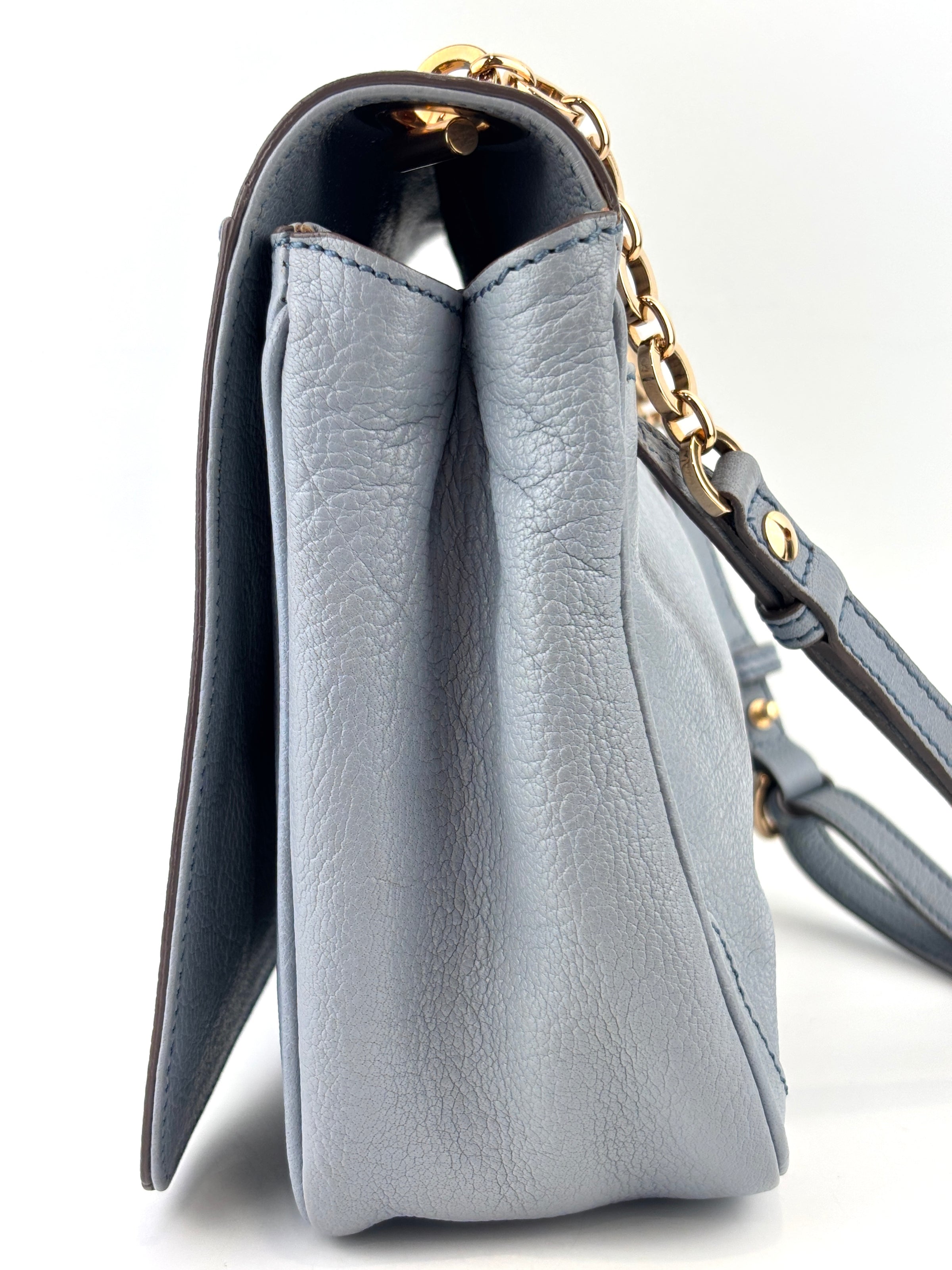 21B923 Bluette Branca Shoulder Bag