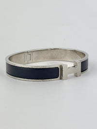 Clic HH Bracelet in Noir Mat PHW