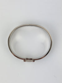 Clic HH Bracelet in Noir Mat PHW