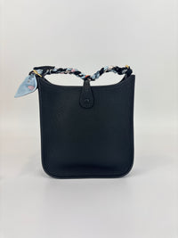 Mini Evelyne TPM 16 Noir Taurillon Clemence GHW