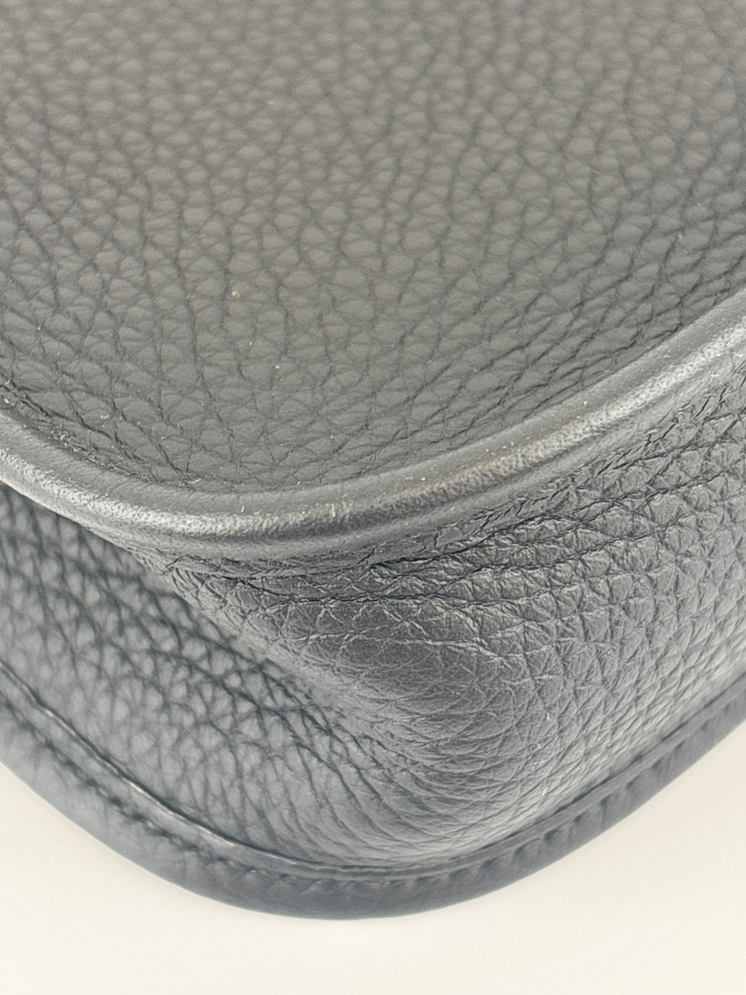 Mini Evelyne TPM 16 Noir Taurillon Clemence GHW