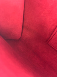 Saint Laurent Y-Ligne Clutch in Red Calfskin