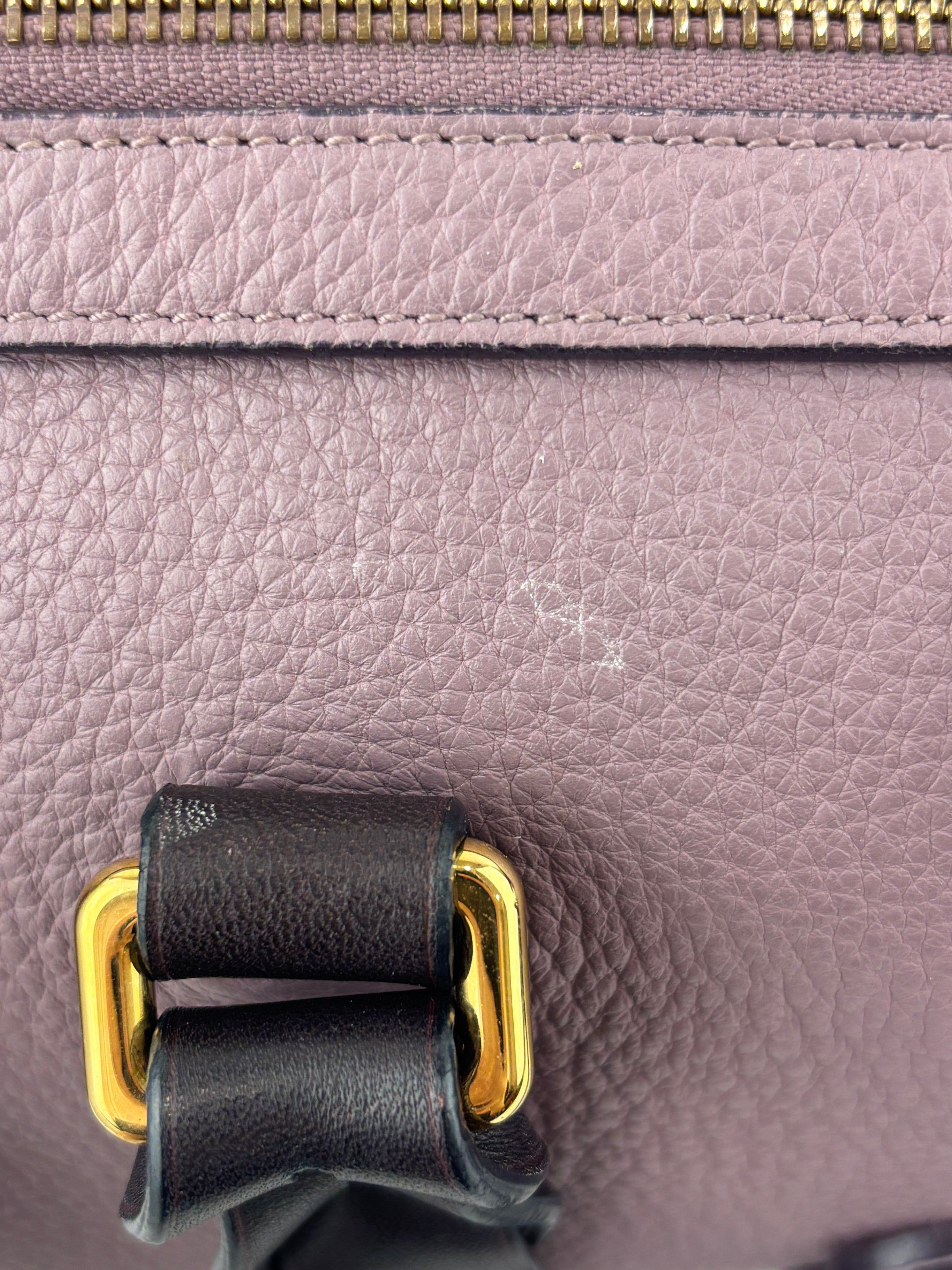 Loewe Fusta Satchel in Purple