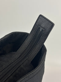 Paris-Biarritz Tote Black Quilted Nylon