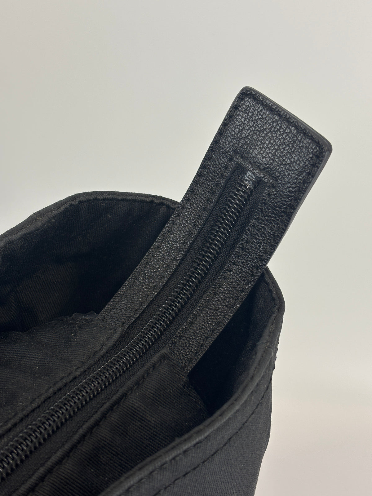 Paris-Biarritz Tote Black Quilted Nylon