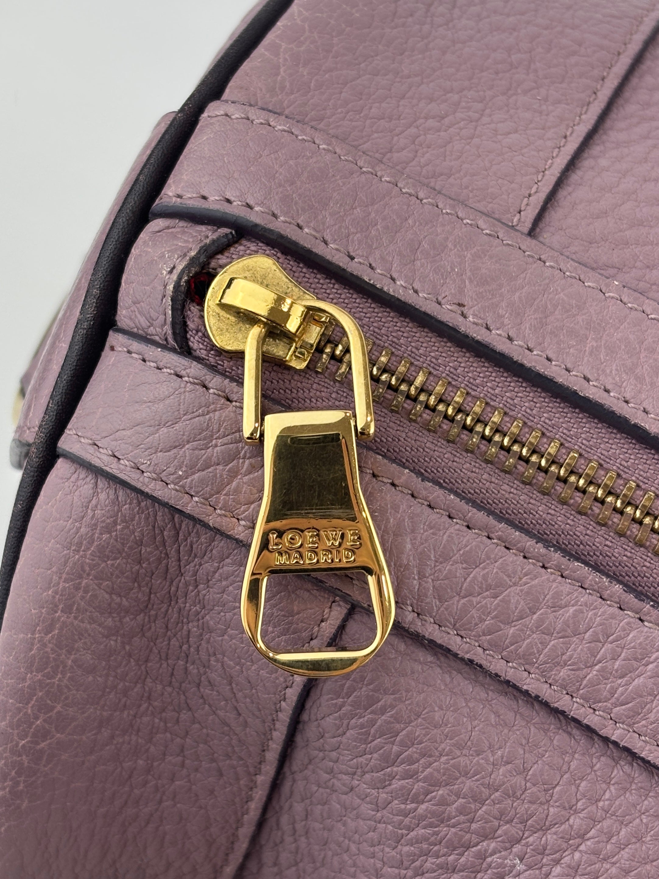 Loewe Fusta Satchel in Purple