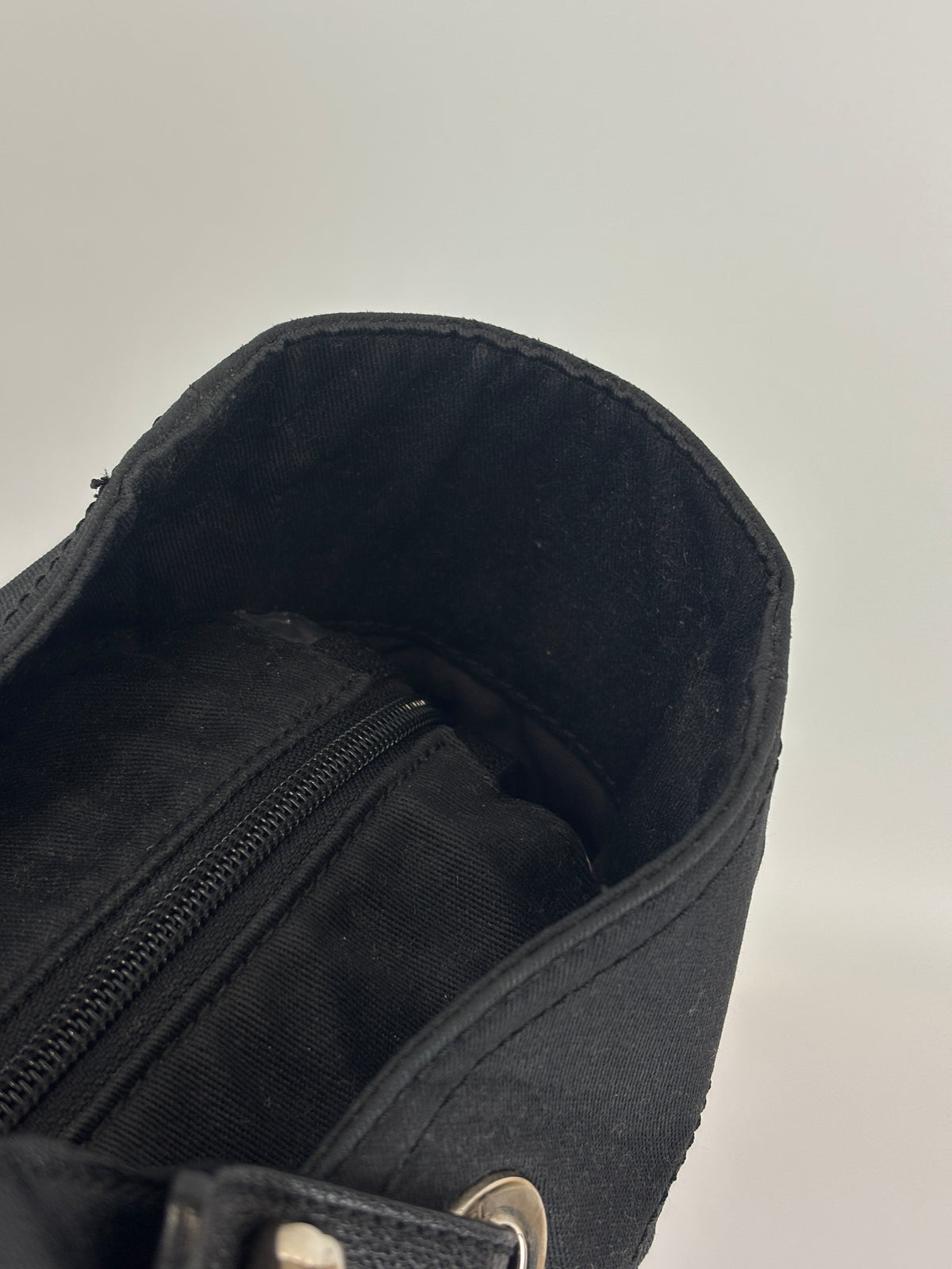 Paris-Biarritz Tote Black Quilted Nylon