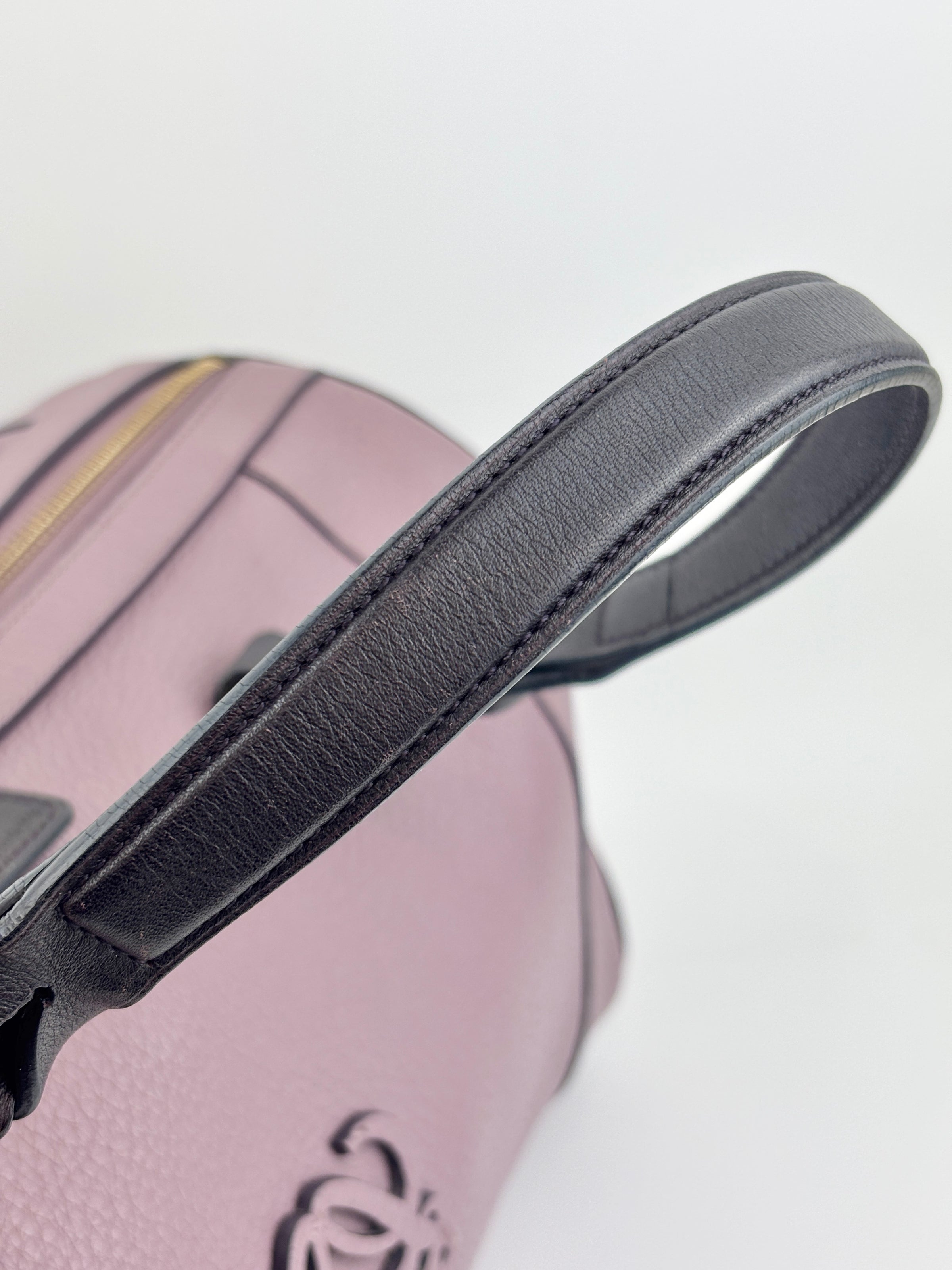 Loewe Fusta Satchel in Purple
