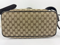 GG Canvas Drawstring Backpack in Beige / Ebony