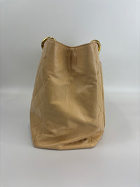 Grand Shopping Tote (GST) in Beige Caviar GHW