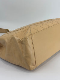 Grand Shopping Tote (GST) in Beige Caviar GHW