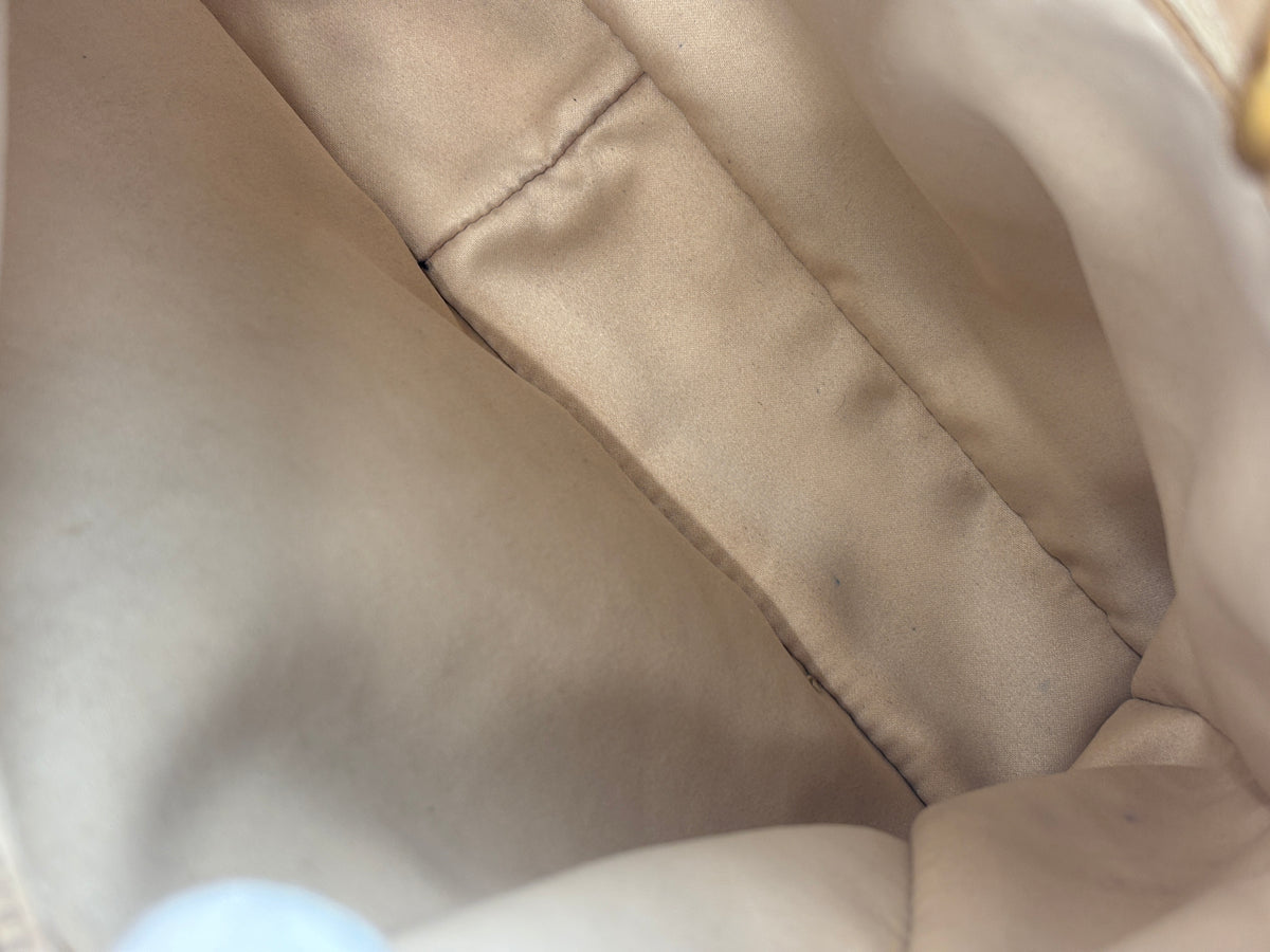 Grand Shopping Tote (GST) in Beige Caviar GHW