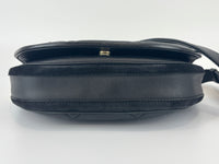 Small Quilted Lambskin Olympia Shoulder Bag in Black