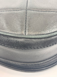 Small Quilted Lambskin Olympia Shoulder Bag in Black