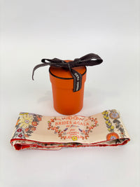 Brides De Gala En Fleurs Twilly Vanille / Orange / Kaki