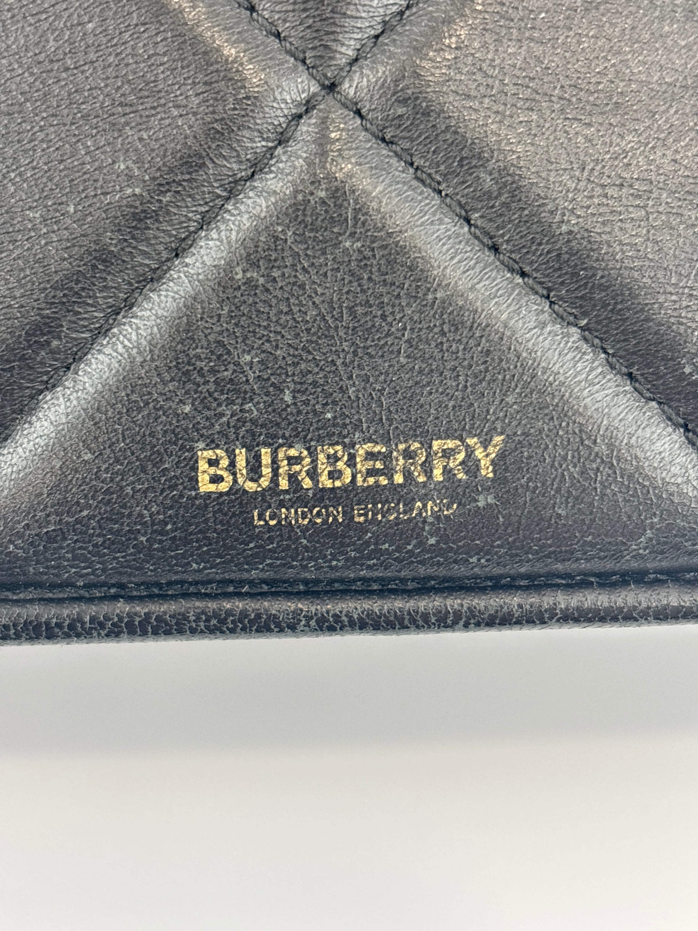 Small Quilted Lambskin Olympia Shoulder Bag in Black