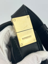 Small Quilted Lambskin Olympia Shoulder Bag in Black