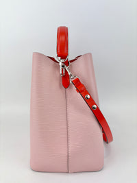 NeoNoe MM Rose Ballerine Epi Leather Bucket Bag