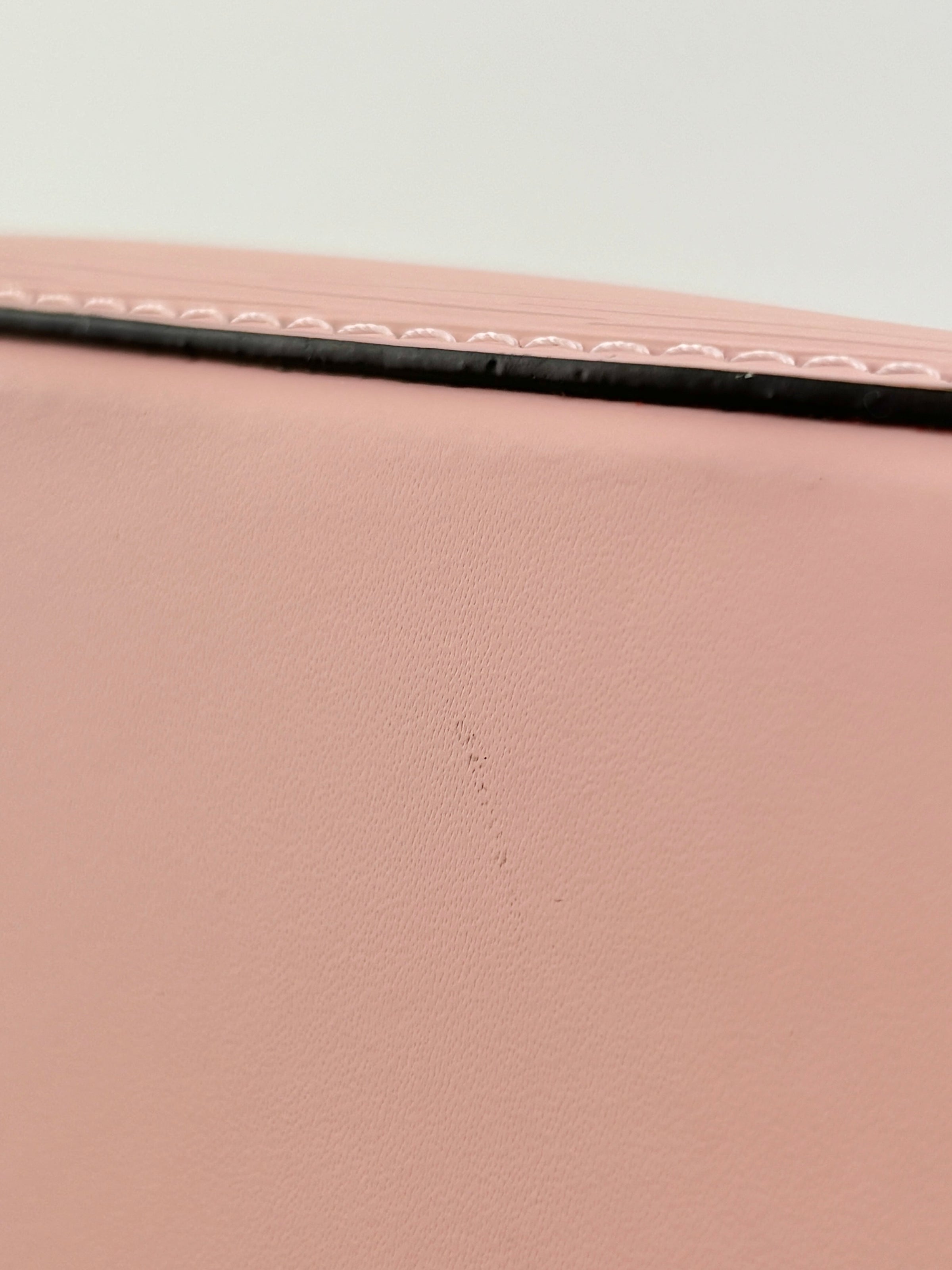 NeoNoe MM Rose Ballerine Epi Leather Bucket Bag