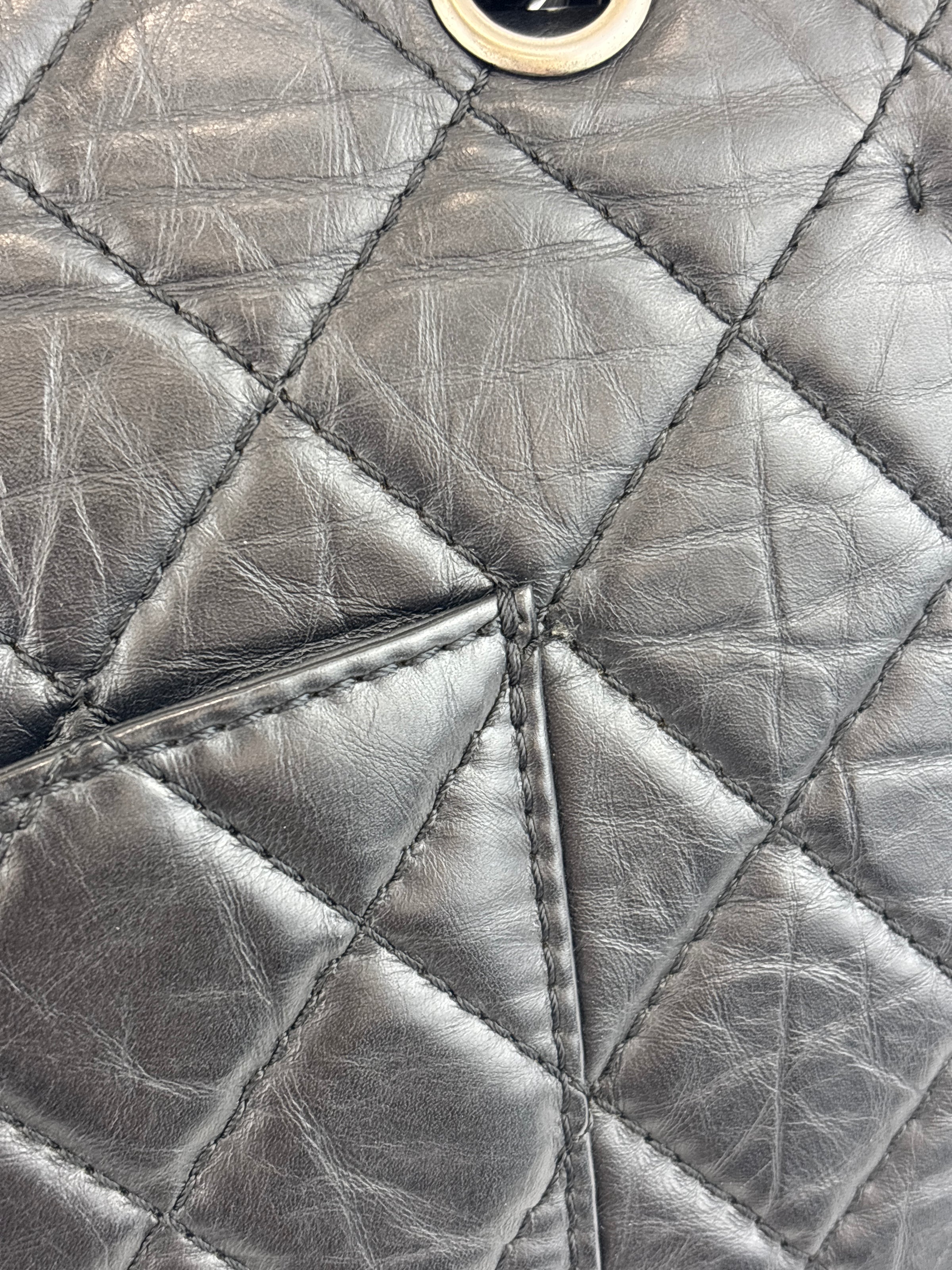 Reissue 227 Black Aged Calfskin RHW