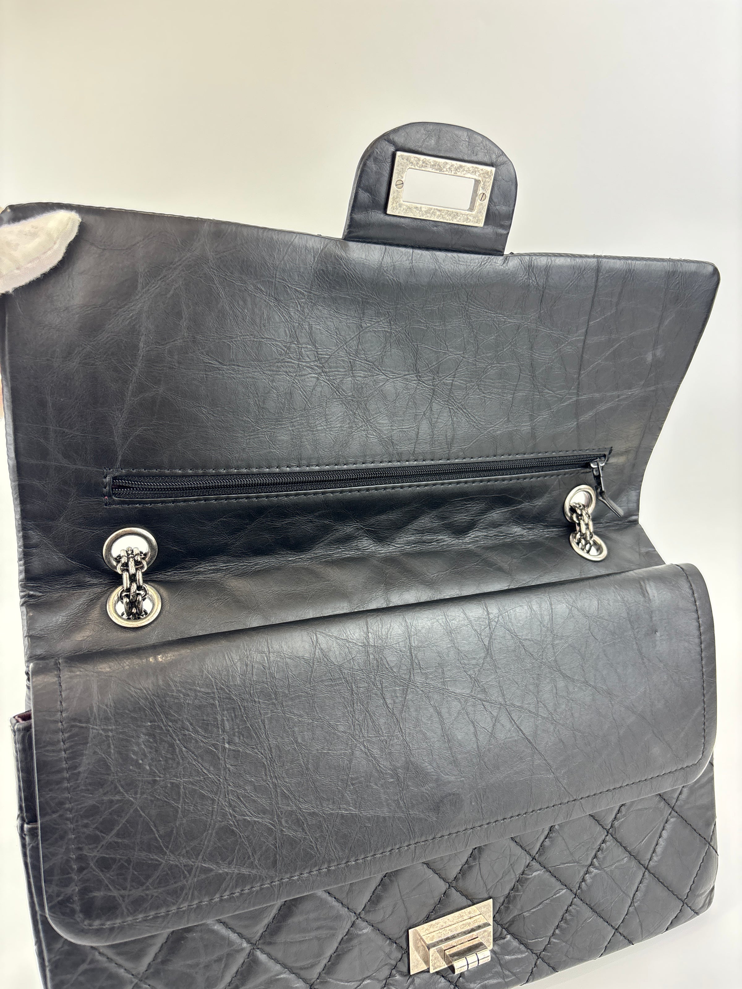 Reissue 227 Black Aged Calfskin RHW