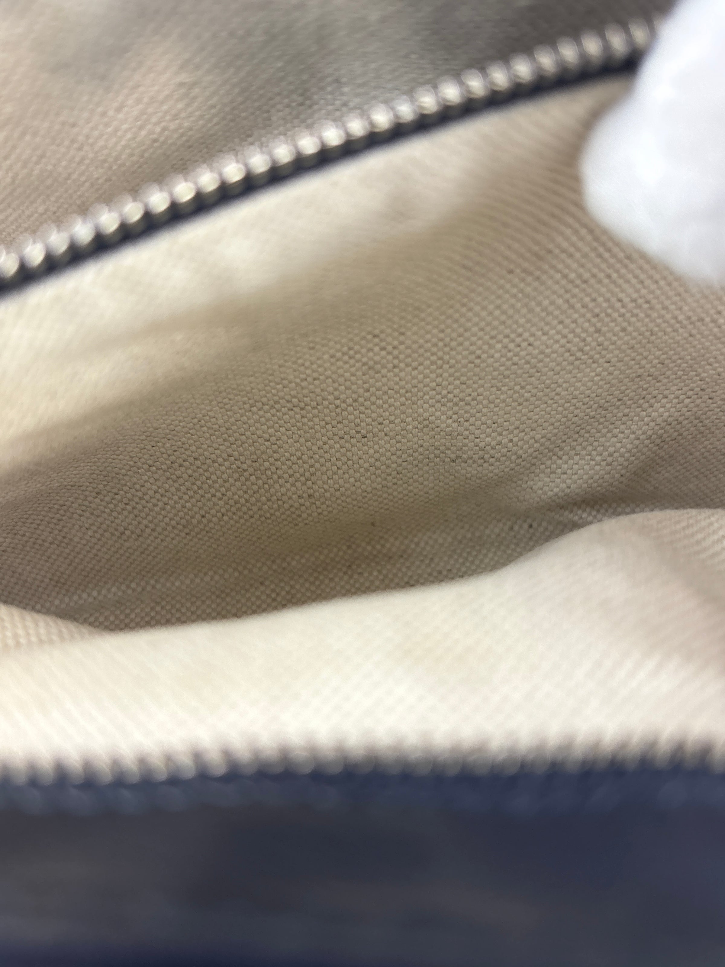 GG Marmont Small Canvas Shoulder Bag in Blue