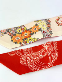 Brides De Gala En Fleurs Twilly Vanille / Orange / Kaki