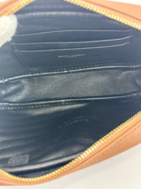 Mini Lou Camera Bag in Vintage Peach Matelassé Grain de Poudre