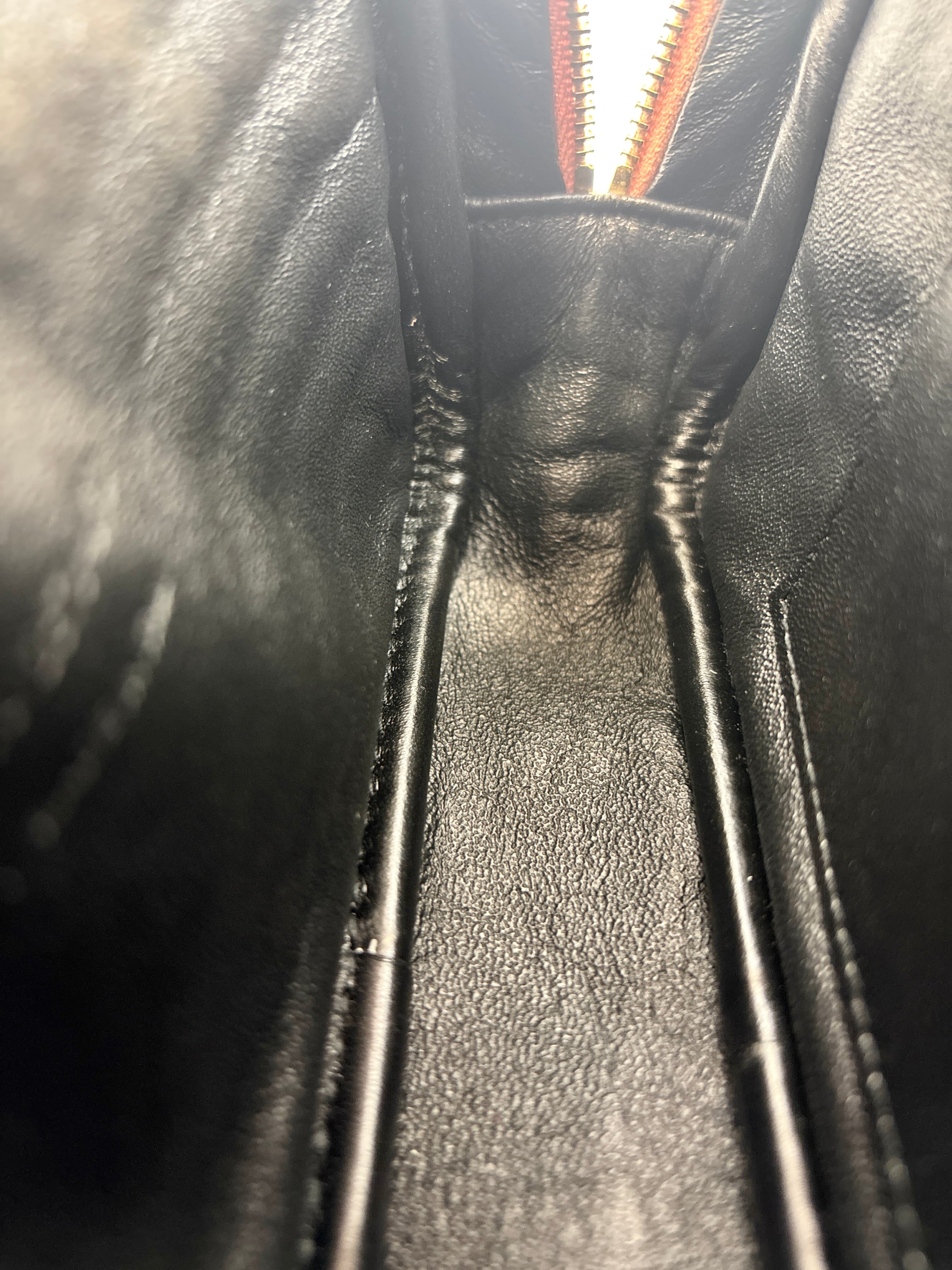 Mini Lou Camera Bag in Vintage Peach Matelassé Grain de Poudre
