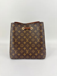 NeoNoe MM in Caramel Monogram Canvas