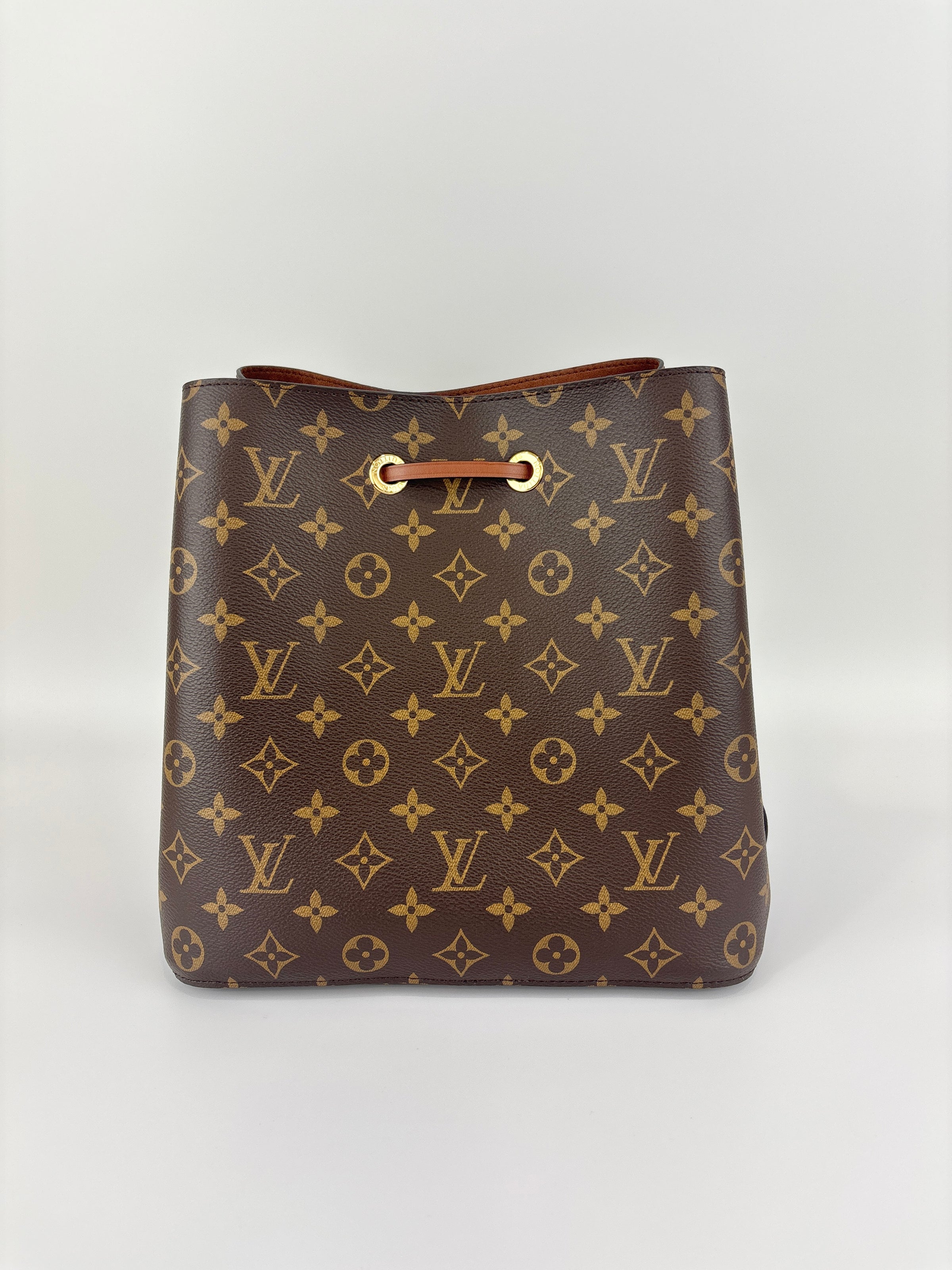 NeoNoe MM in Caramel Monogram Canvas