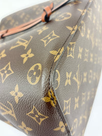 NeoNoe MM in Caramel Monogram Canvas