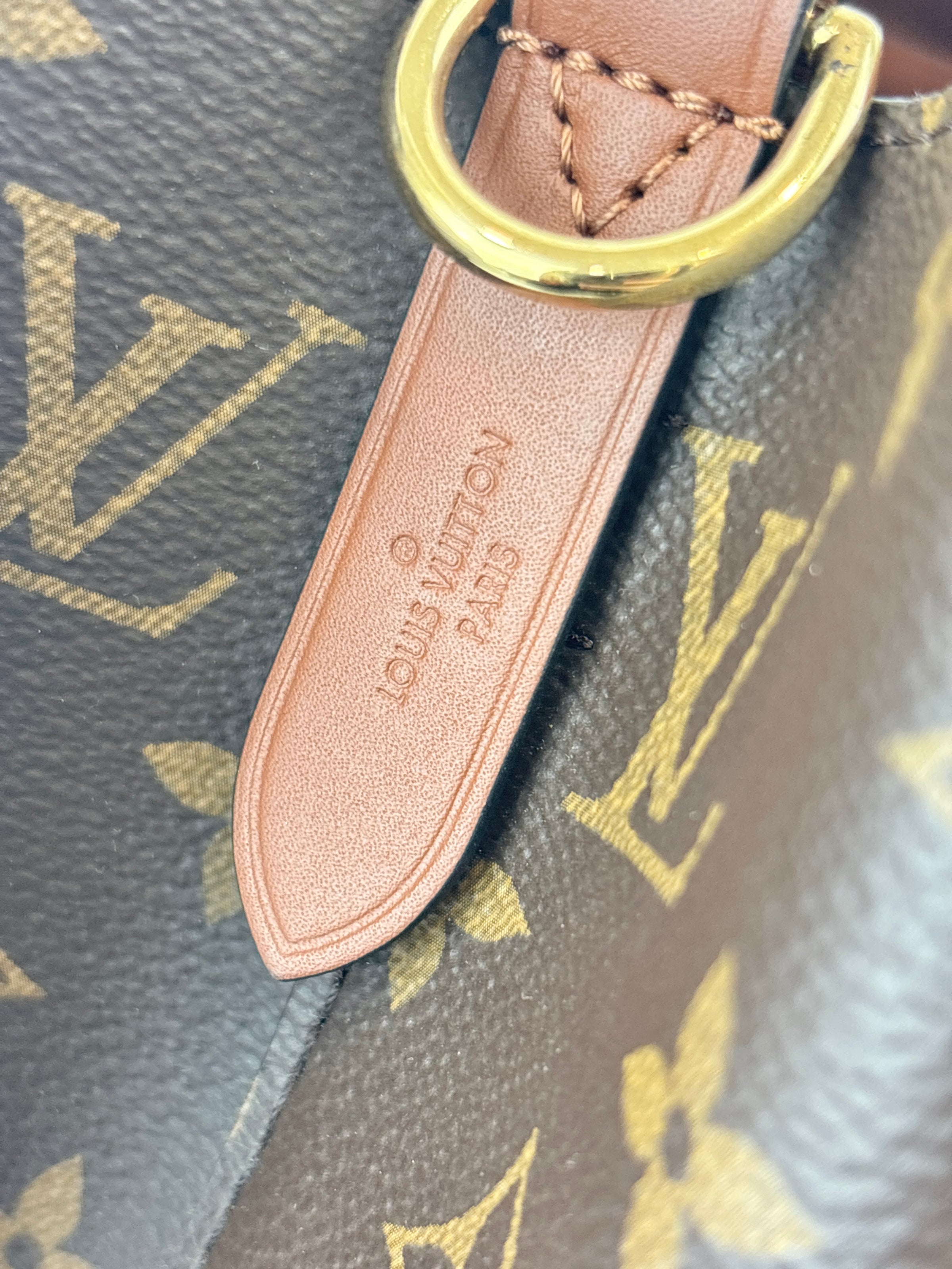 NeoNoe MM in Caramel Monogram Canvas