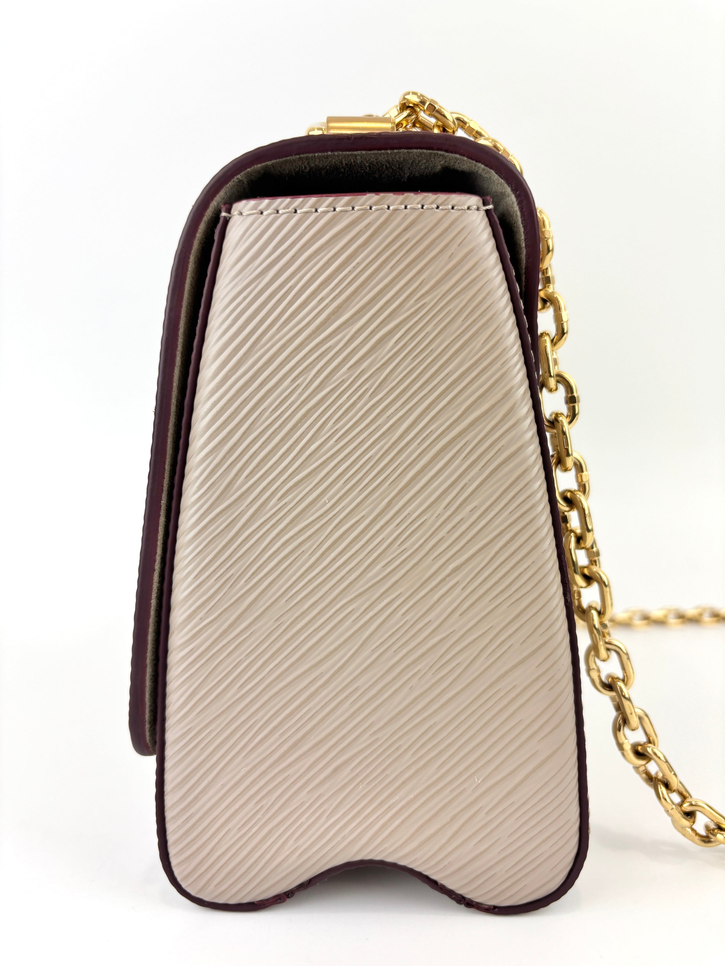 M21112 Twist MM Epi Leather Galet Grey