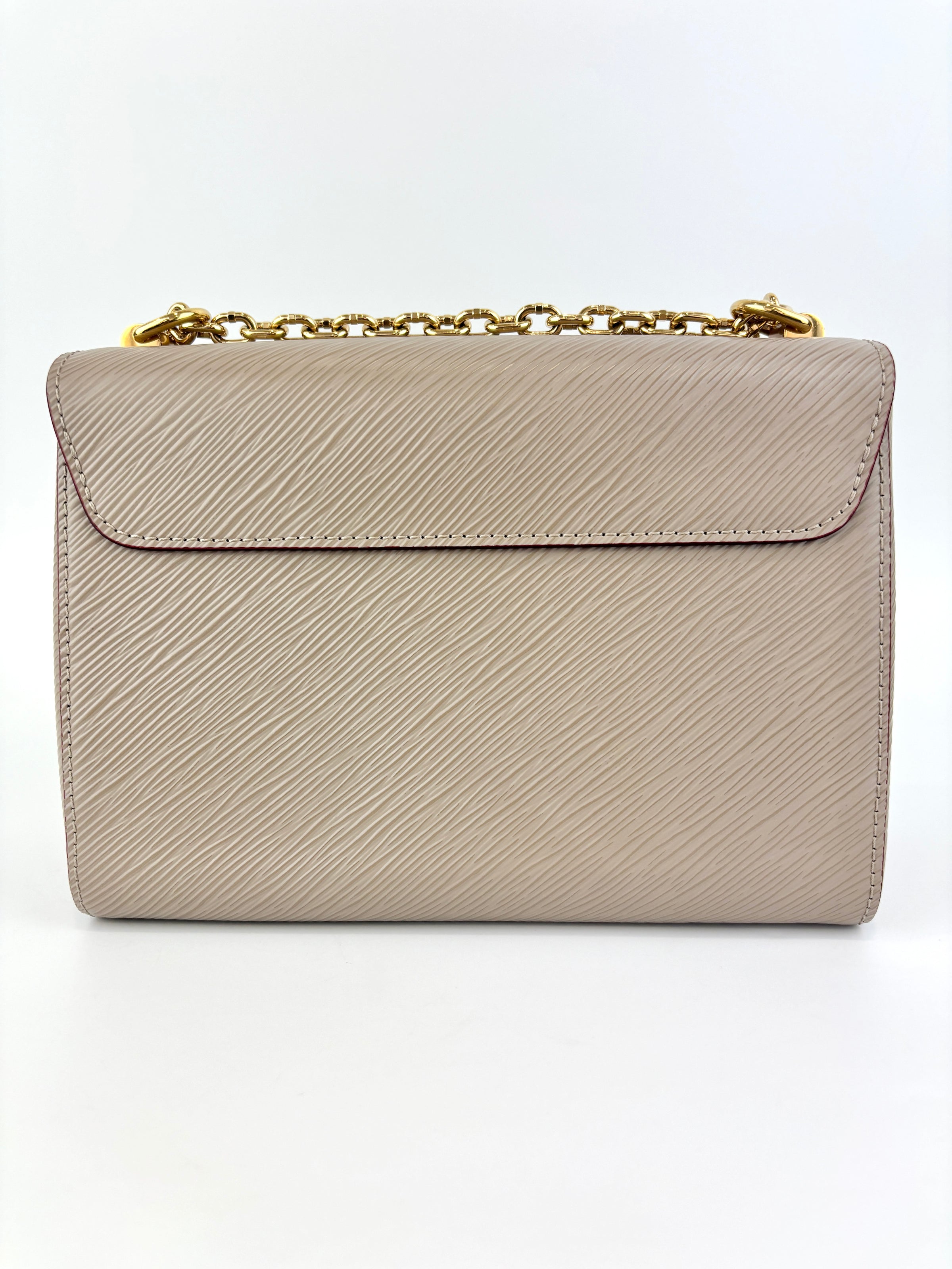 M21112 Twist MM Epi Leather Galet Grey