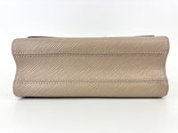 M21112 Twist MM Epi Leather Galet Grey