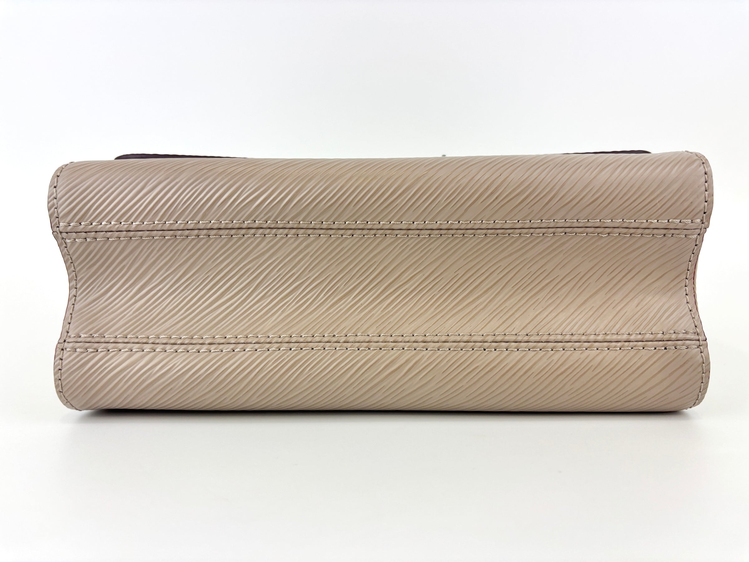 M21112 Twist MM Epi Leather Galet Grey